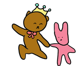 kuma-hime chan every day. sticker #14208490