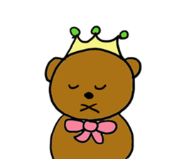 kuma-hime chan every day. sticker #14208493