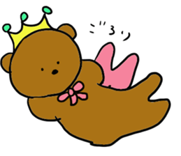 kuma-hime chan every day. sticker #14208497