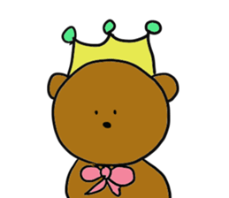 kuma-hime chan every day. sticker #14208498