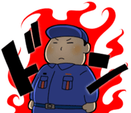 Hot fire brigade2 sticker #14208613