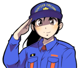 Hot fire brigade2 sticker #14208616