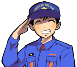 Hot fire brigade2 sticker #14208618