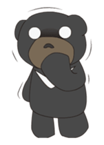 Animated! The cute Bear PEACH's Sticker sticker #14208784