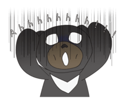 Animated! The cute Bear PEACH's Sticker sticker #14208788