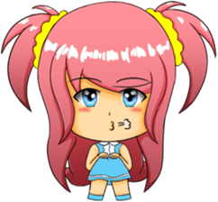 BFF Senior High School (Twintail ver.) sticker #14208886