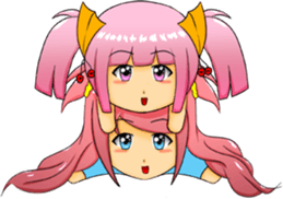 BFF Senior High School (Twintail ver.) sticker #14208901