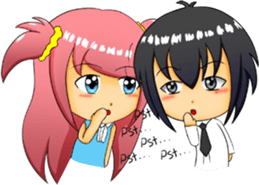 BFF Senior High School (Twintail ver.) sticker #14208902