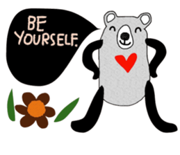 iBlack iBear sticker #14208927