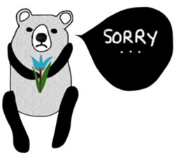 iBlack iBear sticker #14208937