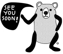 iBlack iBear sticker #14208949