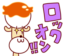 mitarashi-dango dog 2 sticker #14208955