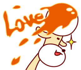 mitarashi-dango dog 2 sticker #14208960