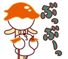 mitarashi-dango dog 2 sticker #14208963