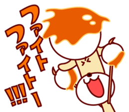mitarashi-dango dog 2 sticker #14208982