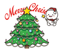 Merry X'mas and a happy new year. sticker #14209258