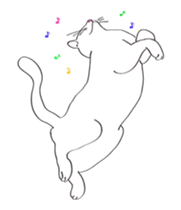 Pose of cat that you also know-animation sticker #14209367