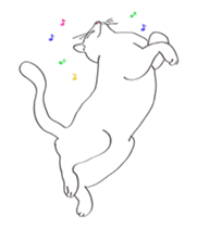 Pose of cat that you also know-animation sticker #14209367