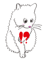 Pose of cat that you also know-animation sticker #14209369