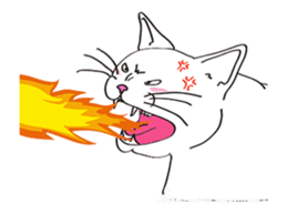 Pose of cat that you also know-animation sticker #14209373