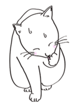 Pose of cat that you also know-animation sticker #14209375