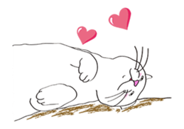 Pose of cat that you also know-animation sticker #14209397
