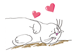 Pose of cat that you also know-animation sticker #14209397