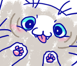 = Stray cat = sticker #14209501