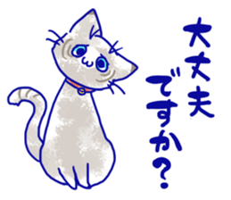 = Stray cat = sticker #14209512