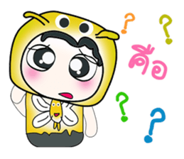 Hello my name is Hanaka.^_^!!! sticker #14210138