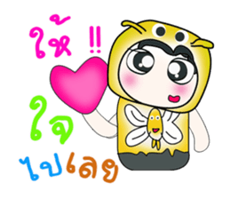 Hello my name is Hanaka.^_^!!! sticker #14210139