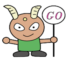 Three little devils sticker #14210211