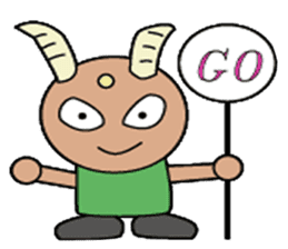 Three little devils sticker #14210211