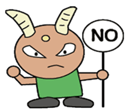 Three little devils sticker #14210212