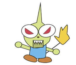 Three little devils sticker #14210215