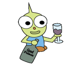 Three little devils sticker #14210220