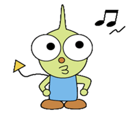 Three little devils sticker #14210228