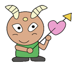 Three little devils sticker #14210235