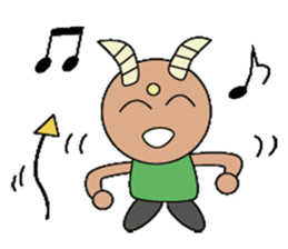 Three little devils sticker #14210237