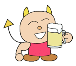 Three little devils sticker #14210241