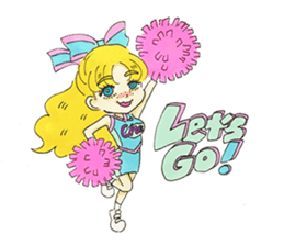 Cheerleaders LIFE ! sticker #14210582
