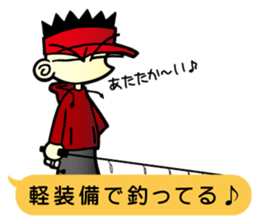 Rainbow trout (NIJIMASU) sticker sticker #14211247