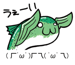 Rainbow trout (NIJIMASU) sticker sticker #14211254