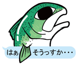 Rainbow trout (NIJIMASU) sticker sticker #14211255