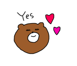 honnwaka kuma sticker #14211681