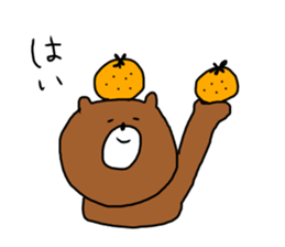 honnwaka kuma sticker #14211688