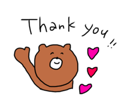 honnwaka kuma sticker #14211690