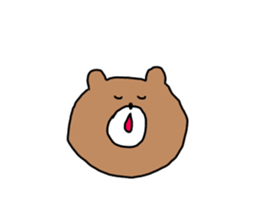 honnwaka kuma sticker #14211693