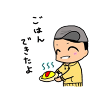 hat daddy sticker #14211965