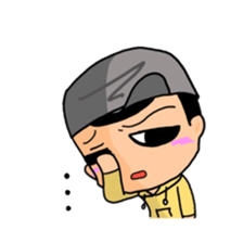 hat daddy sticker #14211969